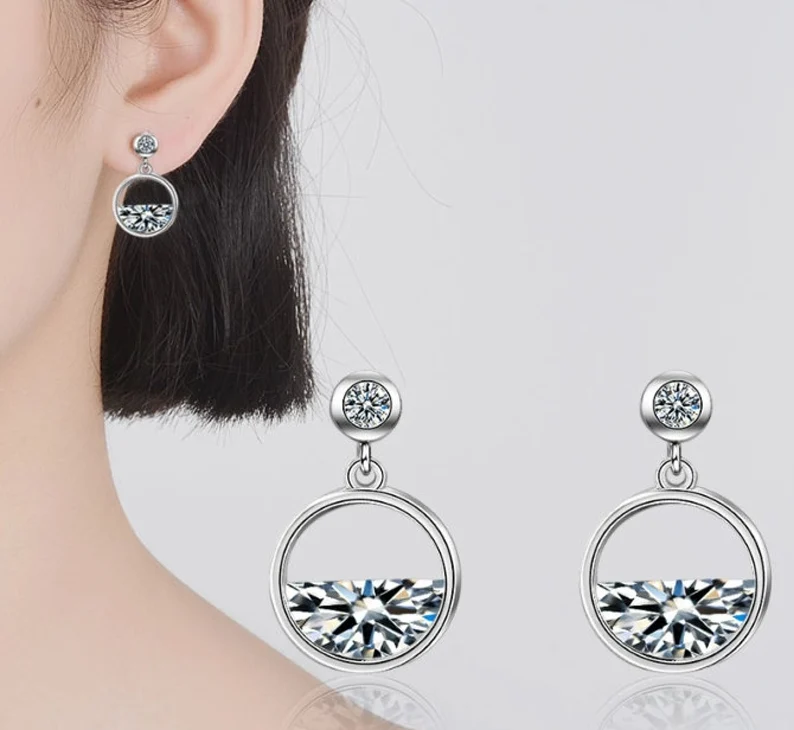 Water Drop Earrings | 925 Sterling Silver | Gift for her